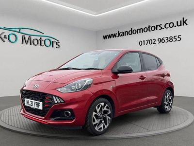 Red Used 2021 Hyundai i10 N Line Hatchback | £11,295 (A bit pricey)