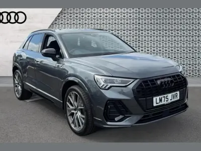 Used Audi Q3 Black Edition 150 HP (110 kW) 2025 Grey SUV