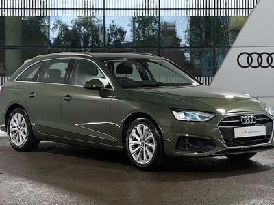 Green Used 2022 Audi A4 Black Edition Estate | £20,999 (Good price)