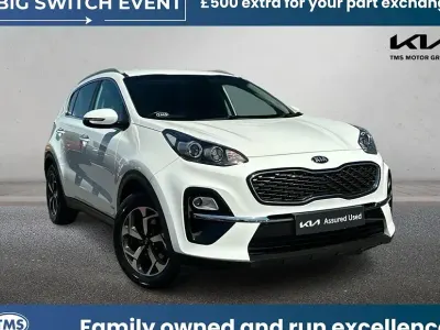 Used Kia Sportage 174 HP (127 kW) 2019 White SUV