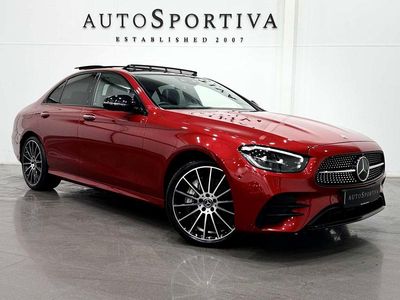 Used Mercedes E450 AMG line 367 HP (269 kW) 2023 Red Sedan