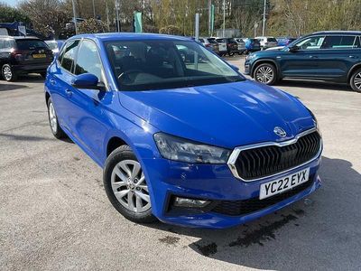 Used Skoda Fabia Comfort 2022 Energy blue Hatchback