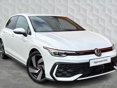 Pure white Used 2025 VW Golf VIII GTI Hatchback | £34,450 (Expensive)
