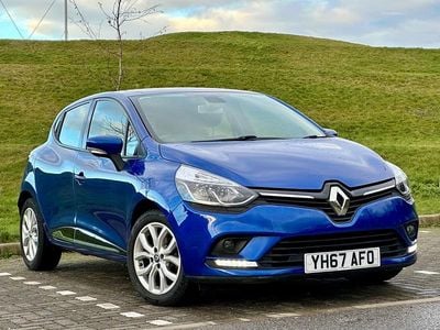 Used Renault Clio IV Dynamique 2017 Blue Hatchback