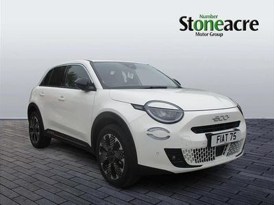 White New 2025 Fiat 600 La Prima SUV | £21,995