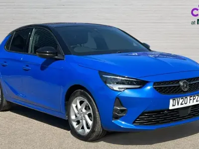 Used Vauxhall Corsa SRi 100 HP (73 kW) 2020 Blue Hatchback