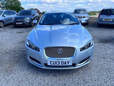Silver Used 2013 Jaguar XF Luxury Sedan | £4,990 (Good price)