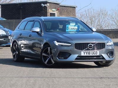 Used Volvo V90 R-Design Pro 2018 Grey Estate