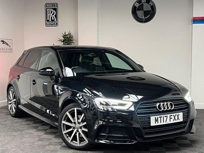 Used Audi A3 Black Edition 2017 Black Hatchback