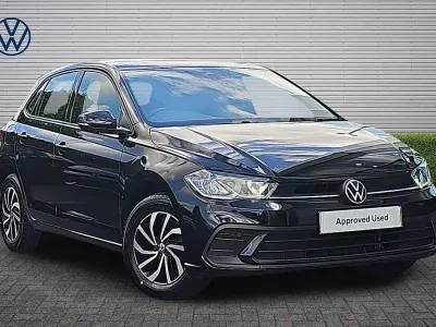Used VW Polo Life 95 HP (69 kW) 2023 Black Hatchback
