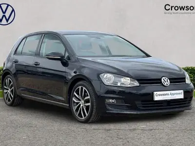 Used VW Golf VII Edition 125 HP (91 kW) 2017 Black Hatchback