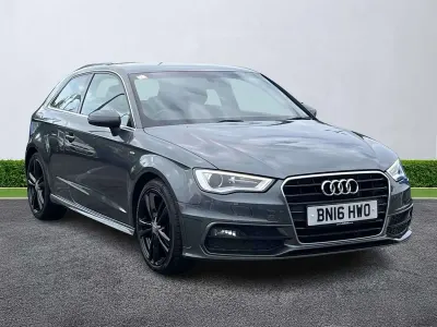 Used Audi A3 S-Line 2016 Grey Hatchback