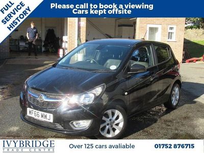 Used Vauxhall Viva 75 HP (55 kW) 2016 Black Hatchback