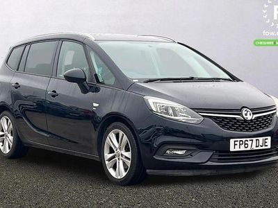 Used Vauxhall Zafira Tourer SRi 140 HP (102 kW) 2017 Blue MPV