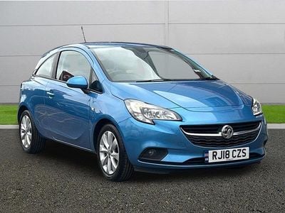 Used Vauxhall Corsa 75 HP (55 kW) 2018 Blue Hatchback
