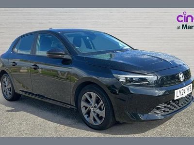 Used Vauxhall Corsa Design Edition 73 HP (53 kW) 2024 Black Hatchback