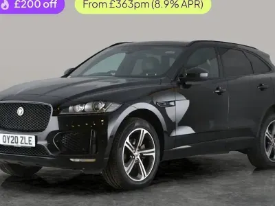 Usado Jaguar F-Pace Chequered Flag 180 HP (132 kW) 2020 Preto SUV