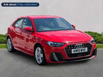 Used Audi A1 S-Line 113 HP (83 kW) 2019 Red SUV