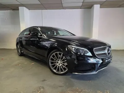 Used Mercedes CLS350 Shooting Brake AMG line 2015 Black Estate