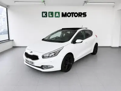 Used Kia Ceed 126 HP (92 kW) 2014 White Hatchback