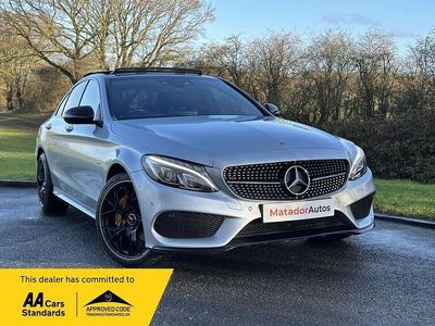 Silver Used 2017 Mercedes C350e AMG Line Premium Plus Sedan | £13,795 (Expensive)