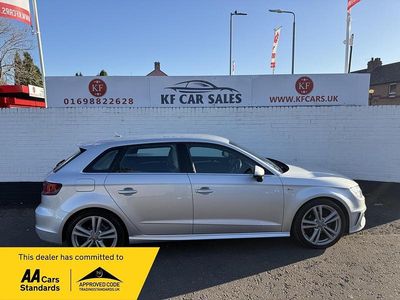 Silver Used 2014 Audi A3 S-Line Hatchback | £8,995 (A bit pricey)