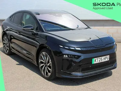 Used Skoda Enyaq iV SportLine 210 kW (286 HP) 2025 Black magic pearl effect SUV