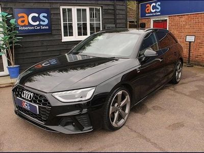 Used Audi A4 Black Edition 150 HP (110 kW) 2020 Black Estate