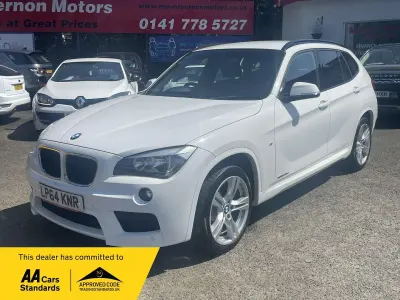 Used BMW X1 M Sport 184 HP (135 kW) 2015 White SUV