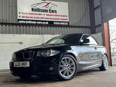 Begagnad BMW 118 Cabriolet M Sport 2010 Svart Cab