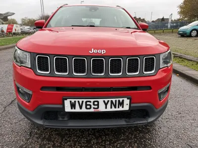 Used Jeep Compass Longitude 140 HP (102 kW) 2019 Red SUV