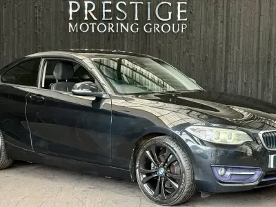Used BMW 220 Sport Line 2015 Black Coupe