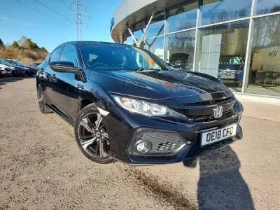 Used Honda Civic EX 129 HP (94 kW) 2018 Black Hatchback