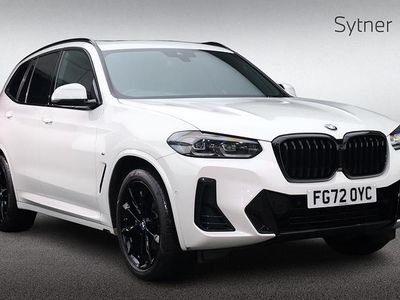 White Used 2022 BMW X3 M Sport SUV | £35,000 (Fair price)