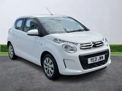 Used Citroën C1 72 HP (52 kW) 2021 White Hatchback