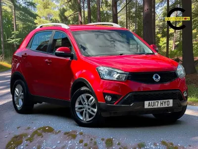 Used SsangYong Korando 178 HP (130 kW) 2017 Red Estate