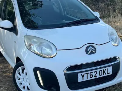 Used Citroën C1 VTR Sport 68 HP (50 kW) 2012 White Hatchback