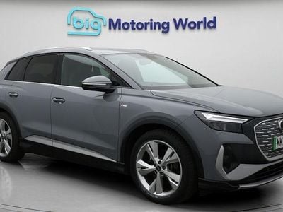 Grey Used 2022 Audi Q4 e-tron S-Line SUV | £20,000 (Good price)