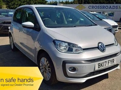 Begagnad VW up! move up! 60 HK (44 kW) 2017 Silver Halvkombi