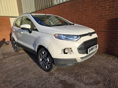 White Used 2014 Ford Ecosport Titanium SUV | £1,950