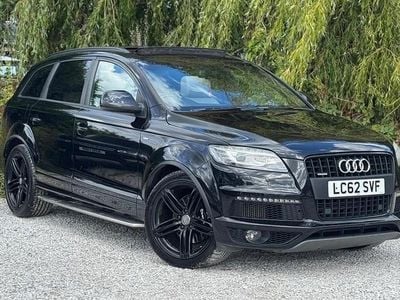 Black Used 2012 Audi Q7 S-line plus SUV | £14,295 (Fair price)