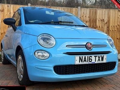 Used Fiat 500 Pop 69 HP (50 kW) 2016 Blue Hatchback