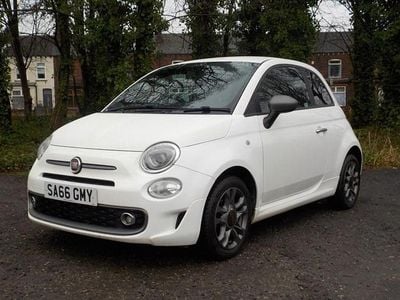 Used Fiat 500 S 69 HP (50 kW) 2016 White Hatchback