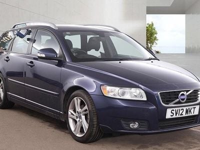 Used Volvo V50 SE 115 HP (84 kW) 2012 Blue Estate