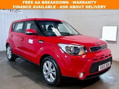 Used Kia Soul 130 HP (95 kW) 2015 Red SUV