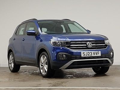 Blue Used 2023 VW T-Cross SE SUV | £16,498 (Fair price)