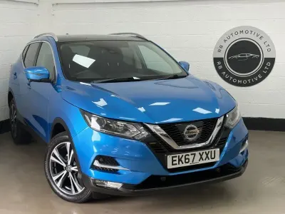 Used Nissan Qashqai N-Connecta 115 HP (84 kW) 2017 Blue SUV