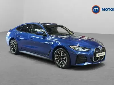 Used BMW i4 M Sport 250 kW (340 HP) 2022 Blue Sedan