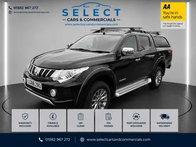 Used Mitsubishi L200 Warrior 181 HP (133 kW) 2018 Black Pickup