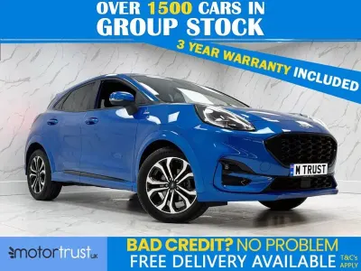 Used Ford Puma ST-Line 155 HP (114 kW) 2021 Blue SUV